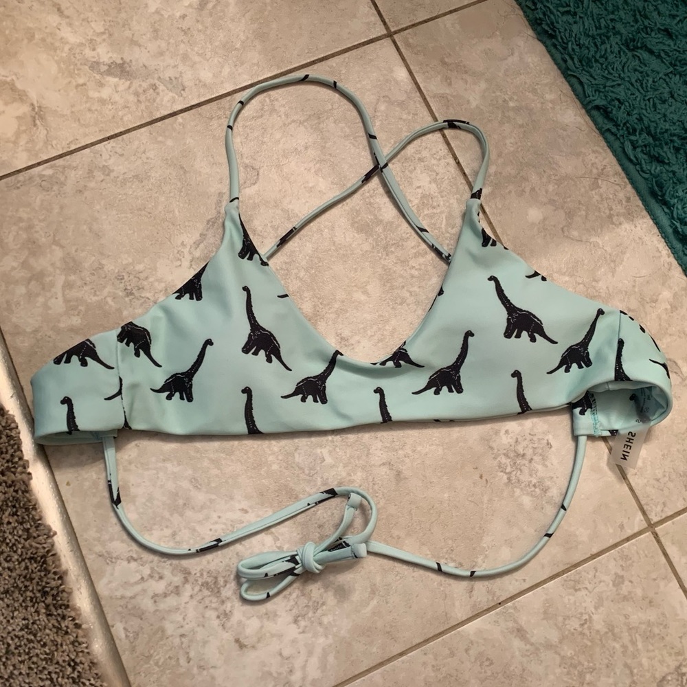 Dinosaur bikini top
